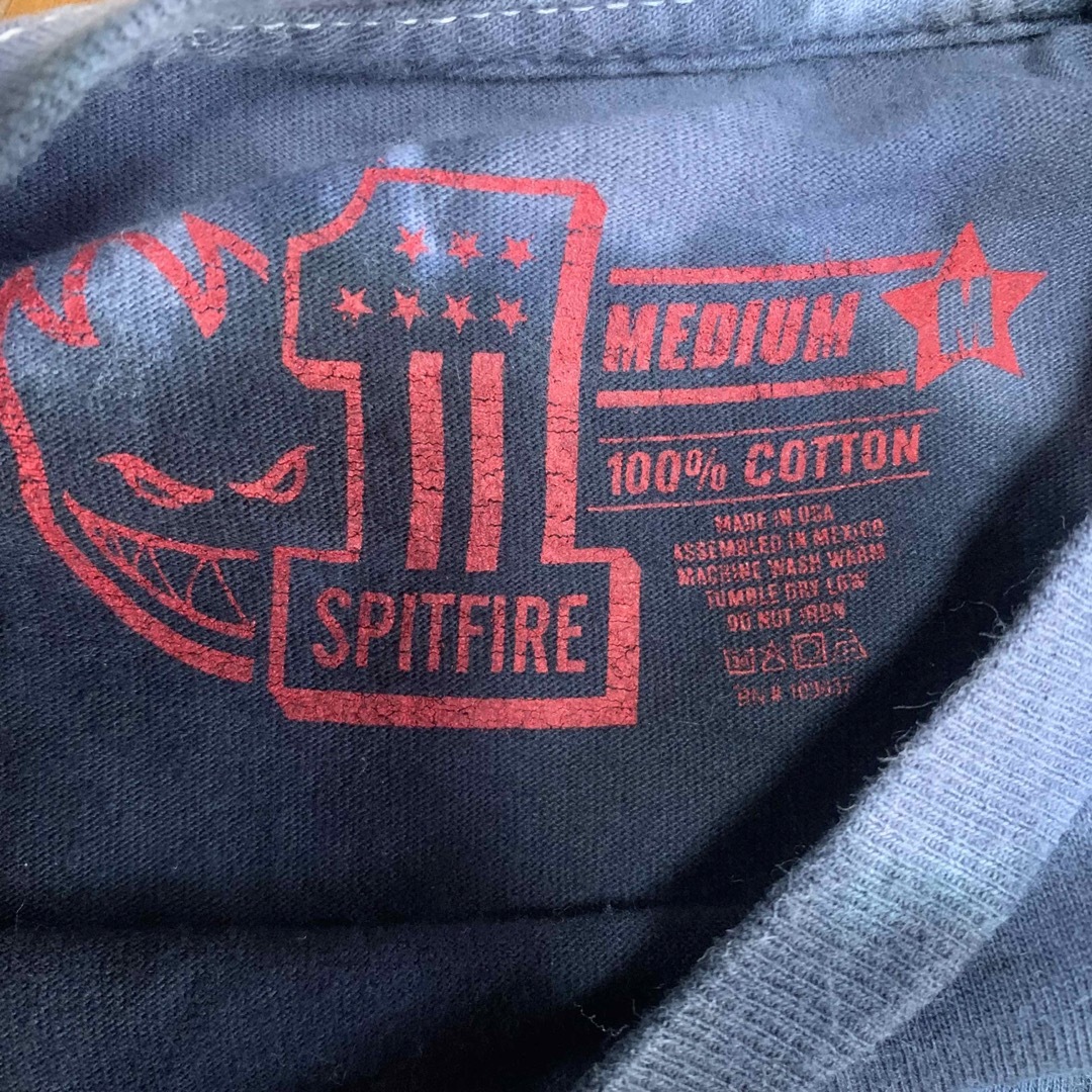 SPITFIRE(スピットファイア)のアメリカ製　SPITFIRE スピットファイヤ　タイダイ　tシャツ USA メンズのトップス(Tシャツ/カットソー(半袖/袖なし))の商品写真