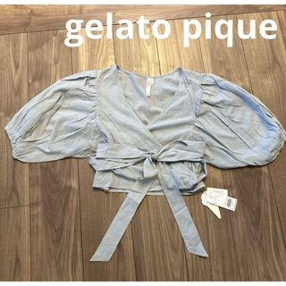 ジェラートピケ(gelato pique)の新品　ジェラートピケ   羽織り　カシュクール　トップス　ルームウェア　部屋着(ルームウェア)