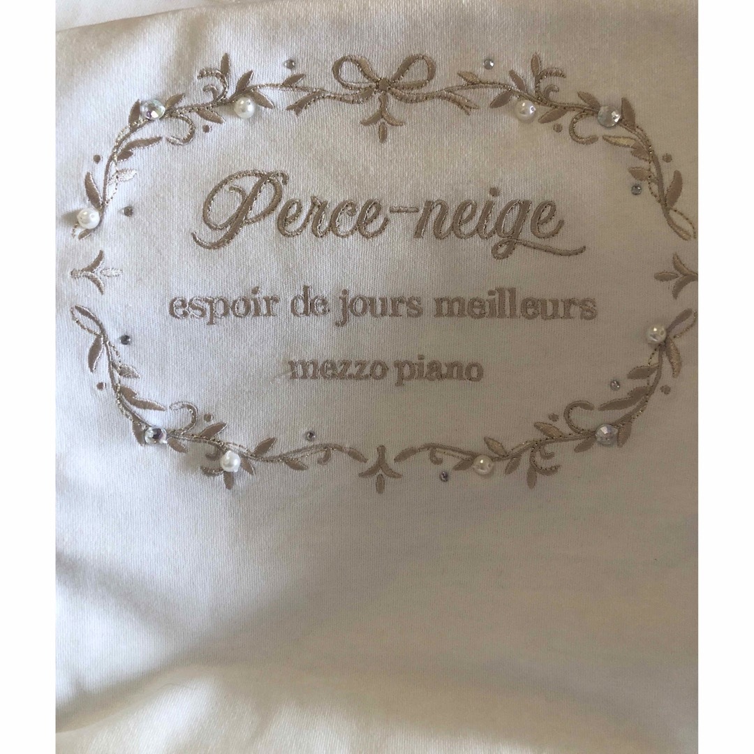 mezzo piano junior(メゾピアノジュニア)のメゾピアノ新品新作タグ付き刺しゅうフレーム長袖Tシャツ160 キッズ/ベビー/マタニティのキッズ服女の子用(90cm~)(Tシャツ/カットソー)の商品写真