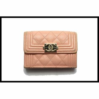 シャネル(CHANEL)のシャネル 29番台 ボーイシャネル 3つ折り財布■04gd1127908(財布)