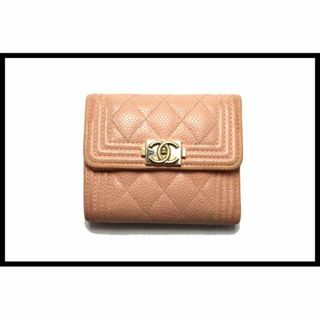 シャネル(CHANEL)のシャネル 29番台 ボーイシャネル 3つ折り財布■04hb11719307(財布)