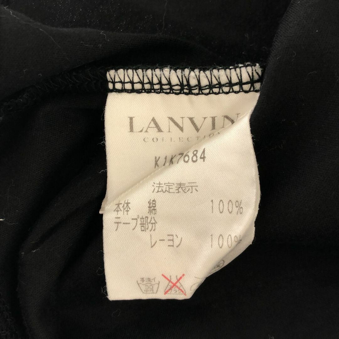 LANVIN(ランバン)のLANVIN ランバン トップス Tシャツ 半袖 チャーム おしゃれ レディース レディースのトップス(Tシャツ(半袖/袖なし))の商品写真