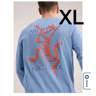 アークテリクス(ARC'TERYX)のarc'teryx アークマルチバード ロゴ ロングスリーブ XL(Tシャツ/カットソー(七分/長袖))