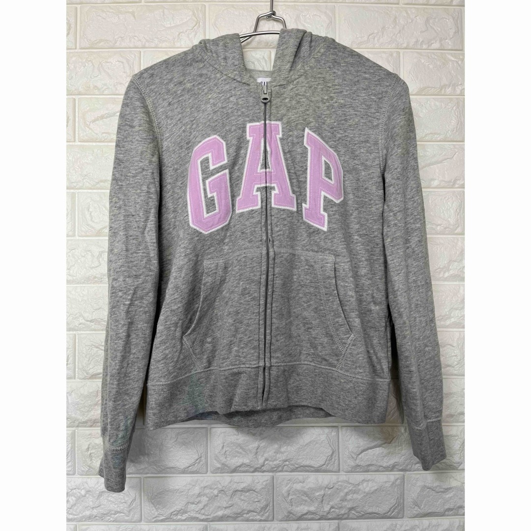 GAP Kids(ギャップキッズ)のGAP KIDS ジップアップ パーカー トレーナー 150 キッズ/ベビー/マタニティのキッズ服女の子用(90cm~)(ジャケット/上着)の商品写真