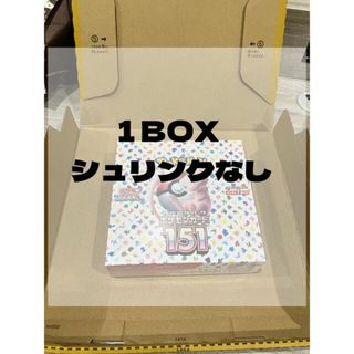 ポケモン(ポケモン)の強化拡張パック「ポケモンカード151（イチゴーイチ）」 未開封BOX  1BOX(Box/デッキ/パック)