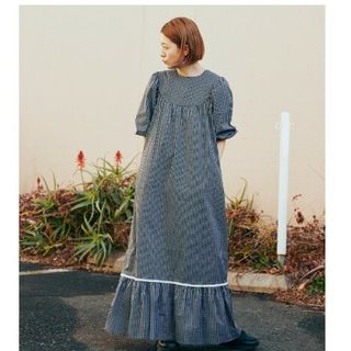 ロペマドモアゼル(ROPE mademoiselle)のマドモアゼルロペ　マキシワンピース　Saki Kojima ブラック その他36(ロングワンピース/マキシワンピース)