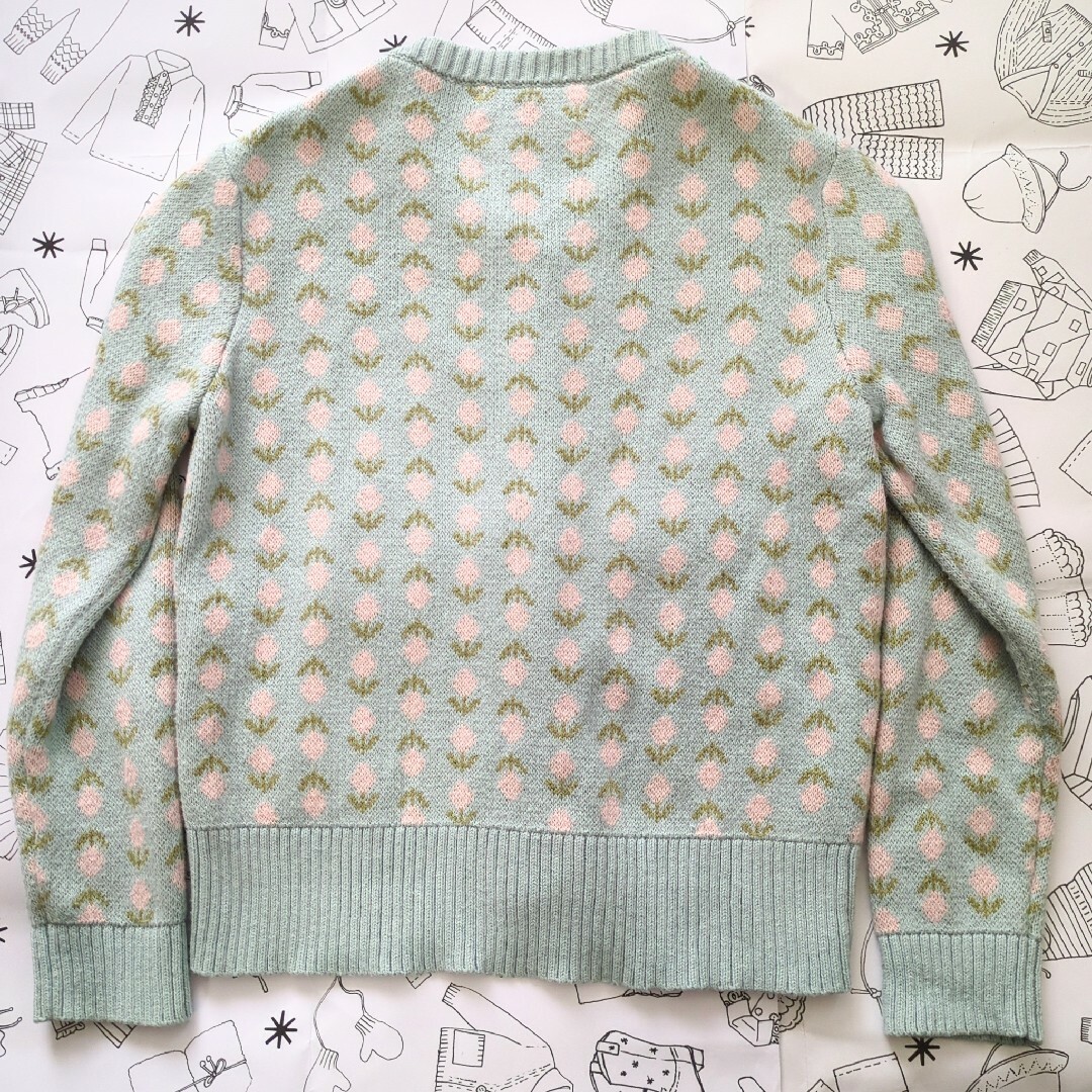 Misha & Puff(ミーシャアンドパフ)のMisha&Puff  Virginia Cardigan 3-4y キッズ/ベビー/マタニティのキッズ服女の子用(90cm~)(カーディガン)の商品写真