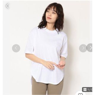 ウジョー(UJOH)のUJOH Ujoh（ウジョ―）カーブヘムTシャツ(Tシャツ(半袖/袖なし))