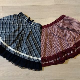 アクシーズファムキッズ(axes femme kids)のベリル様専用☆axes femme kids2点セット(スカート)