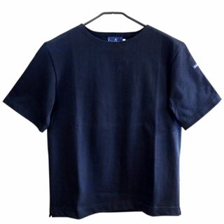 ルミノア(Le Minor)のLe minor ルミノア 14ゲージ厚地ボートネックバスク半袖シャツ ボーダー(Tシャツ/カットソー(半袖/袖なし))