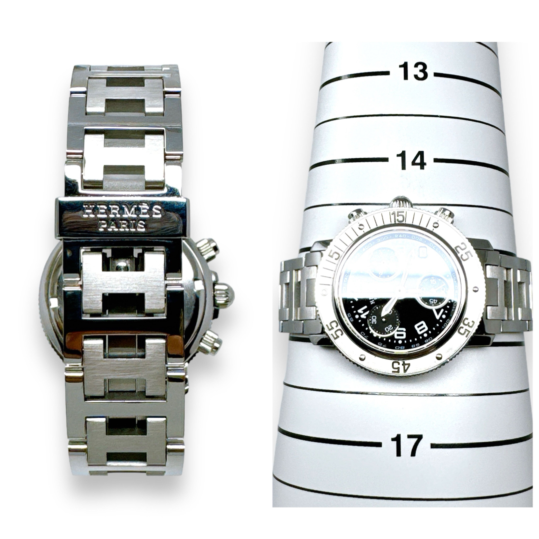 Hermes(エルメス)のエルメス クリッパー ダイバー CL2.310 クロノグラフ レディース 時計 レディースのファッション小物(腕時計)の商品写真