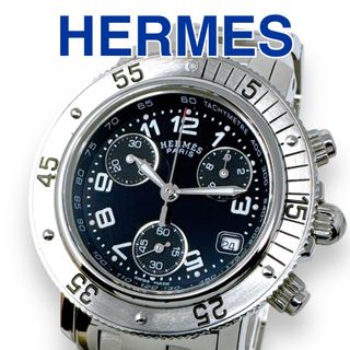 エルメス(Hermes)のエルメス クリッパー ダイバー CL2.310 クロノグラフ レディース 時計(腕時計)