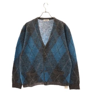 ラディアル(RADIALL)のRADIALL ラディアル INNA DE YARD - CARDIGAN SWEATER L/S RAD-23AW-KNIT001 アーガイル柄ニットカーディガン(カーディガン)