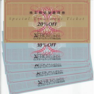 ◆20％OFF券1枚+他4枚◆ゼビオ株主優待◆ｳﾞｨｸﾄﾘｱ(ショッピング)