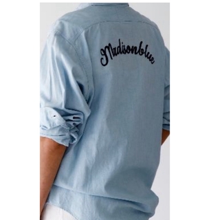 マディソンブルー(MADISONBLUE)のHAMPTON SHIRT CUSTOM パールボタンシャツ(シャツ/ブラウス(長袖/七分))