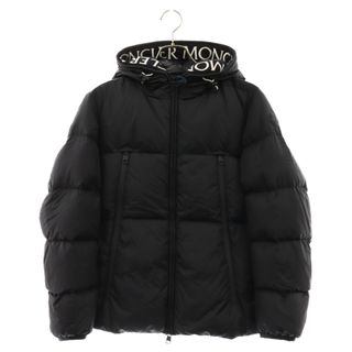 モンクレール(MONCLER)のMONCLER モンクレール 20AW MONTCLA GIUBBOTTO モンクラー ロゴテープ ジップフーデッド ダウンジャケット F20911B569000-C0300 ブラック(ダウンジャケット)