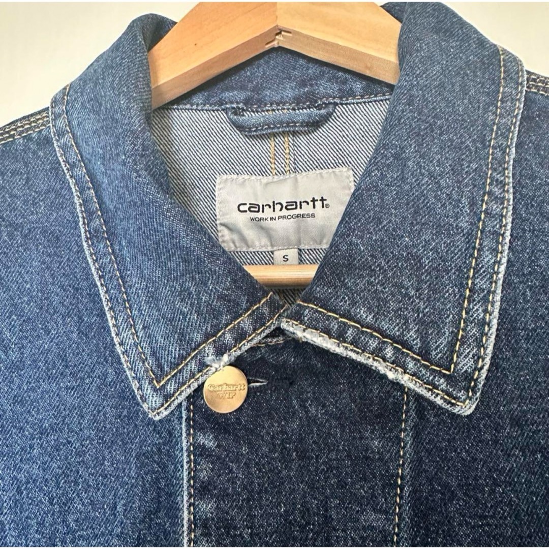 carhartt(カーハート)のCarhartt wip Nash カーハート デニム ジャケット インディゴ  メンズのジャケット/アウター(Gジャン/デニムジャケット)の商品写真