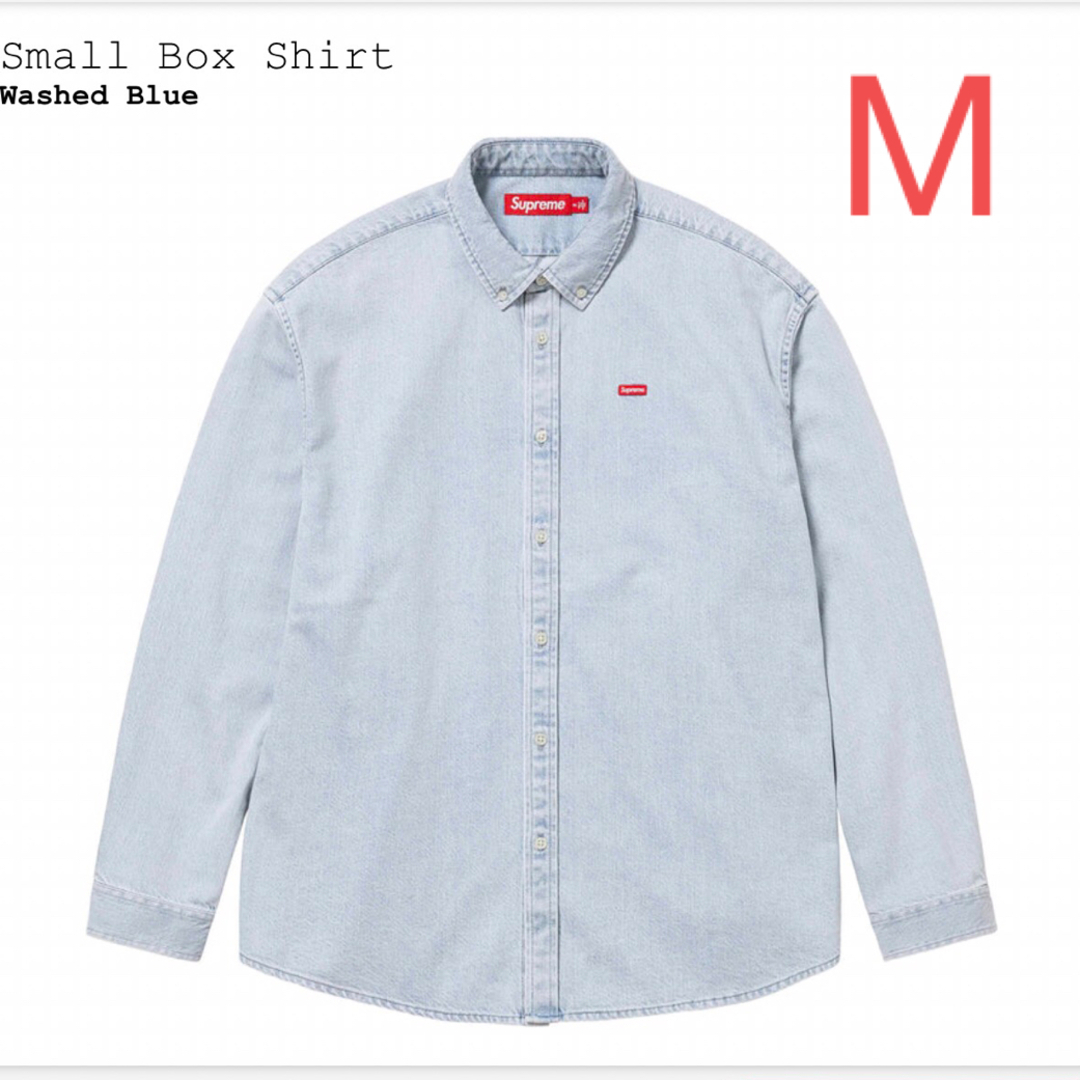 Supreme(シュプリーム)のSupreme Small Box Shirt "Washed Blue" メンズのトップス(シャツ)の商品写真