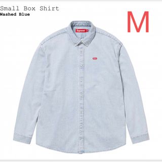 シュプリーム(Supreme)のSupreme Small Box Shirt "Washed Blue"(シャツ)