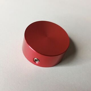 アルミニウム製 フットスイッチハット レッド・赤 /Red 23x10mm(エフェクター)