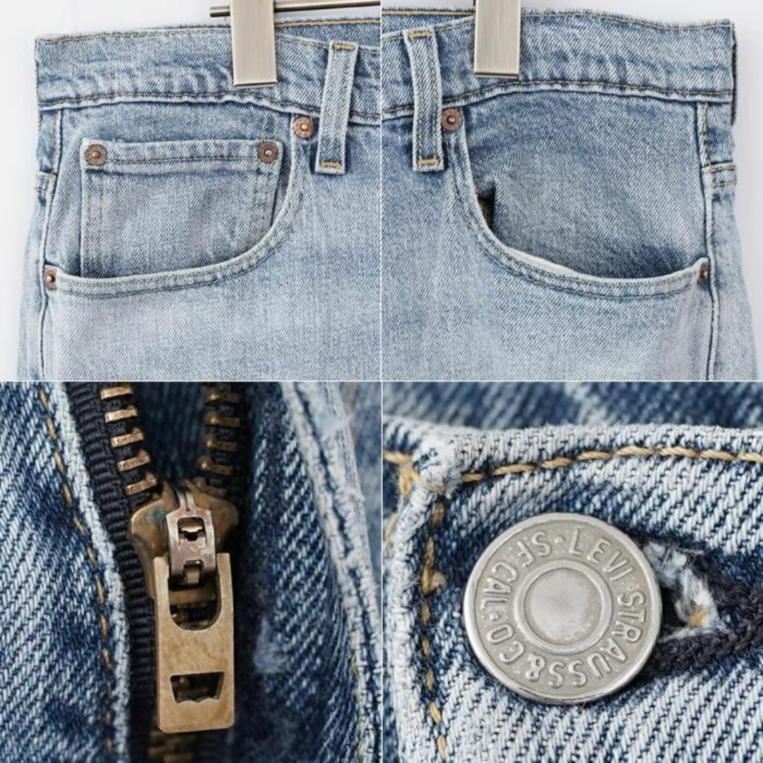 Levi's(リーバイス)のリーバイス569 Levis W33 ブルーデニム 青 Rタブ 8880 メンズのパンツ(デニム/ジーンズ)の商品写真