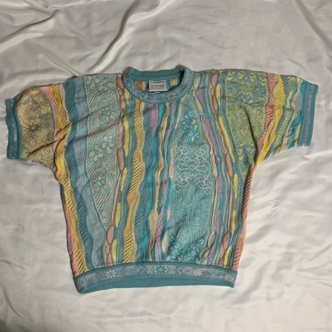 COOGI(クージー)のCOOGI【クージー】デッドストック半袖 3D ニット メンズのトップス(ニット/セーター)の商品写真