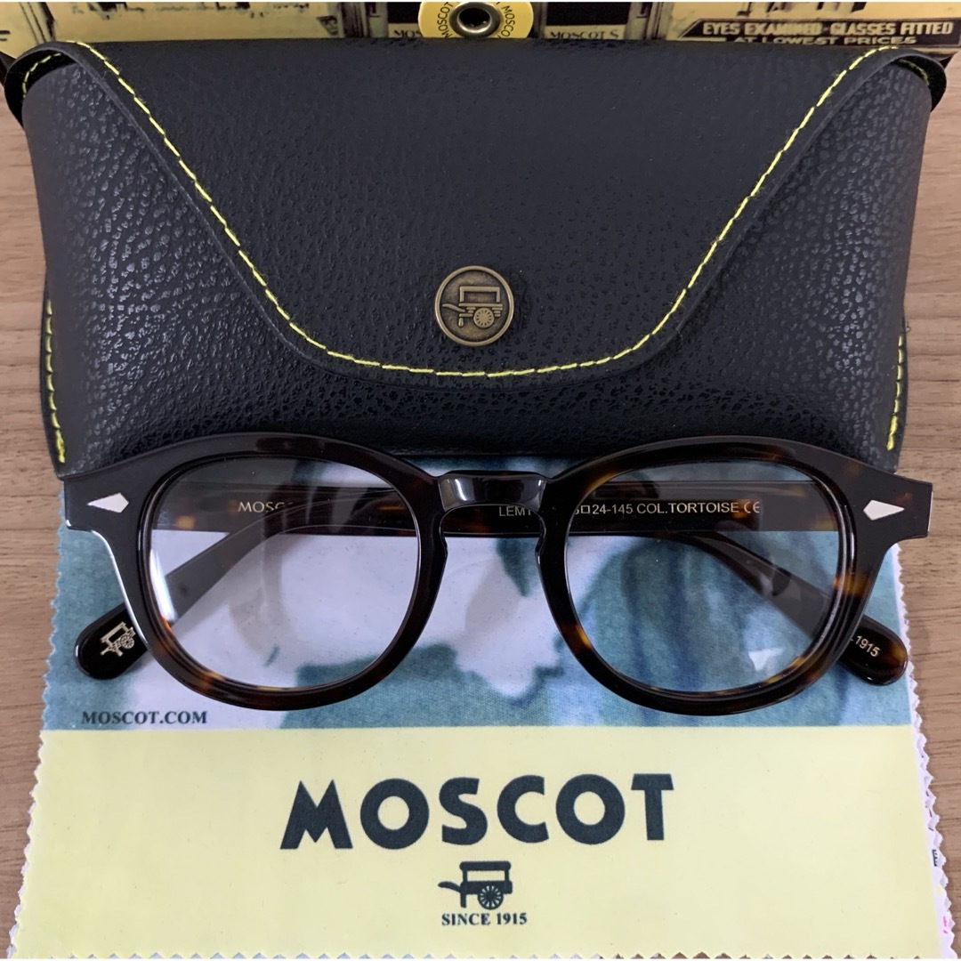 MOSCOT(モスコット)のMOSCOT モスコット レムトッシュ 46鼈甲 メンズのファッション小物(サングラス/メガネ)の商品写真