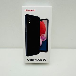 ギャラクシー(Galaxy)のSAMSUNG Galaxy A23 5G SC-56C ブラック(スマートフォン本体)