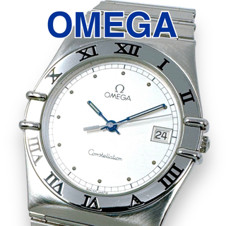 オメガ(OMEGA)のオメガ コンステレーション シルバー クオーツ メンズ 時計 ブランド 稼働(腕時計(アナログ))
