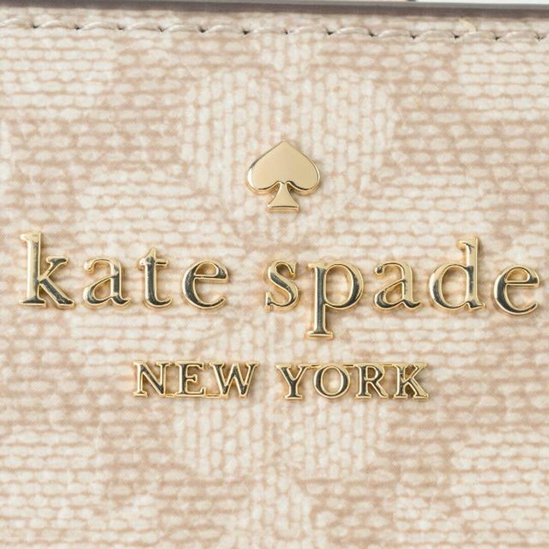 kate spade new york(ケイトスペードニューヨーク)の新品 ケイトスペード kate spade 2つ折り財布 ミディアム コンパクト バイフォールド ウォレット ダークベージュ レディースのファッション小物(財布)の商品写真