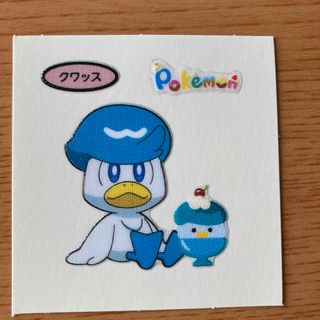 ポケモン(ポケモン)のポケモンパンシールデコキャラシール　203弾　クワッス(キャラクターグッズ)