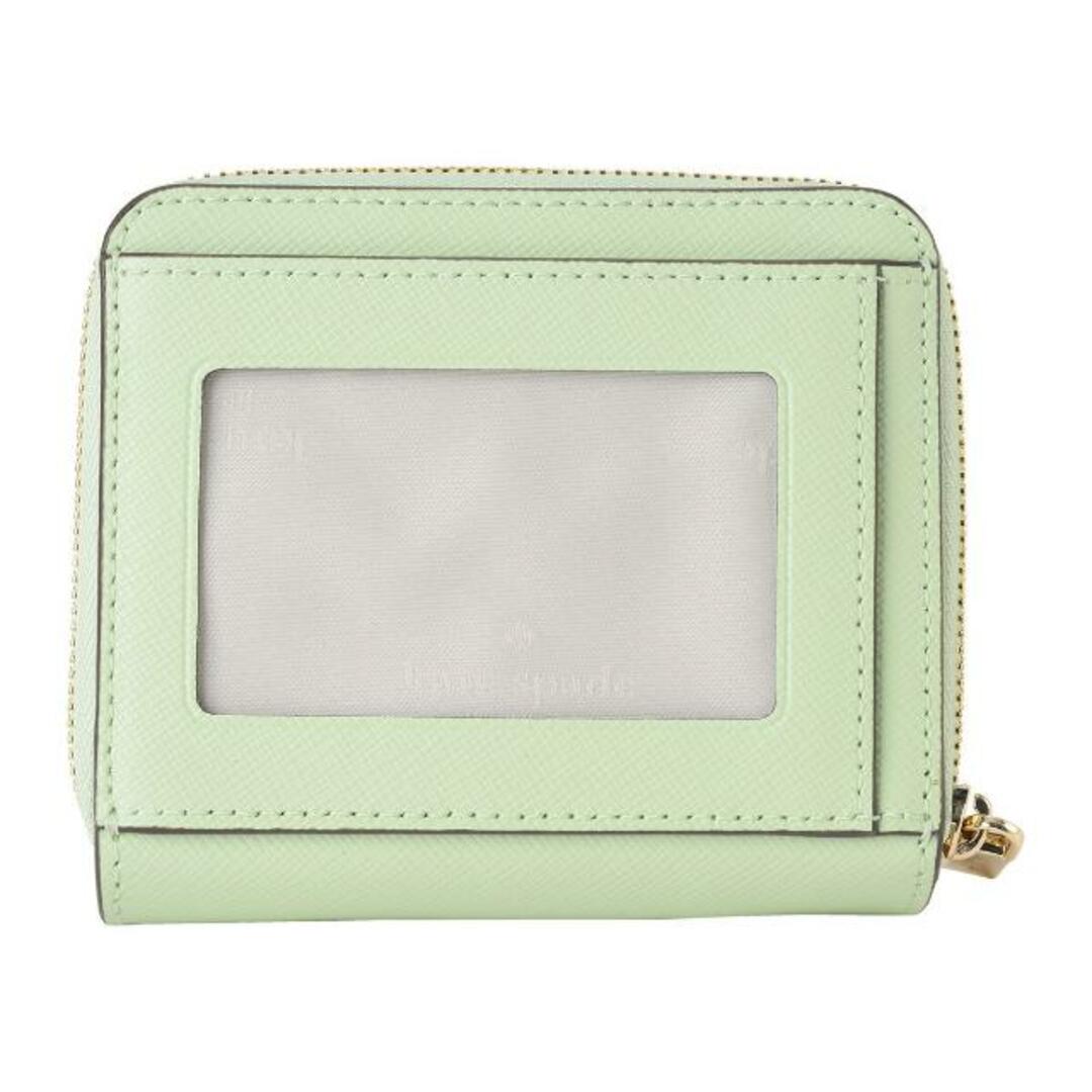 kate spade new york(ケイトスペードニューヨーク)の新品 ケイトスペード kate spade 2つ折り財布 SMALL ZIP AROUND WALLET グリーン レディースのファッション小物(財布)の商品写真