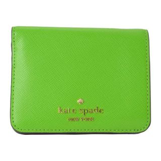 ケイトスペードニューヨーク(kate spade new york)の新品 ケイトスペード kate spade 2つ折り財布 スモール バイフォールド ウォレット タートルグリーン(財布)