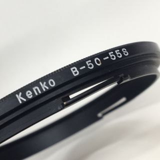 ケンコー(Kenko)のHASSELBLAD ハッセルブラッドB50→Φ55mmスクリュー 変換リング(フィルムカメラ)