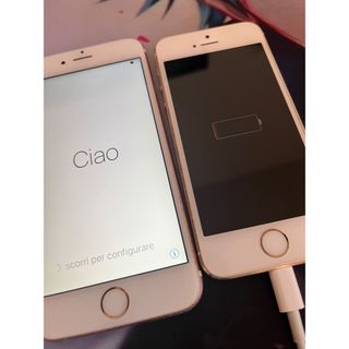 アップル(Apple)のiPhone6sとiPhone5s 両方とも【ジャンク】(スマートフォン本体)