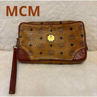 エムシーエム(MCM)の⭐️ MCM ⭐️ エムシーエム 本革 レザー セカンドバッグ クラッチバッグ(セカンドバッグ/クラッチバッグ)