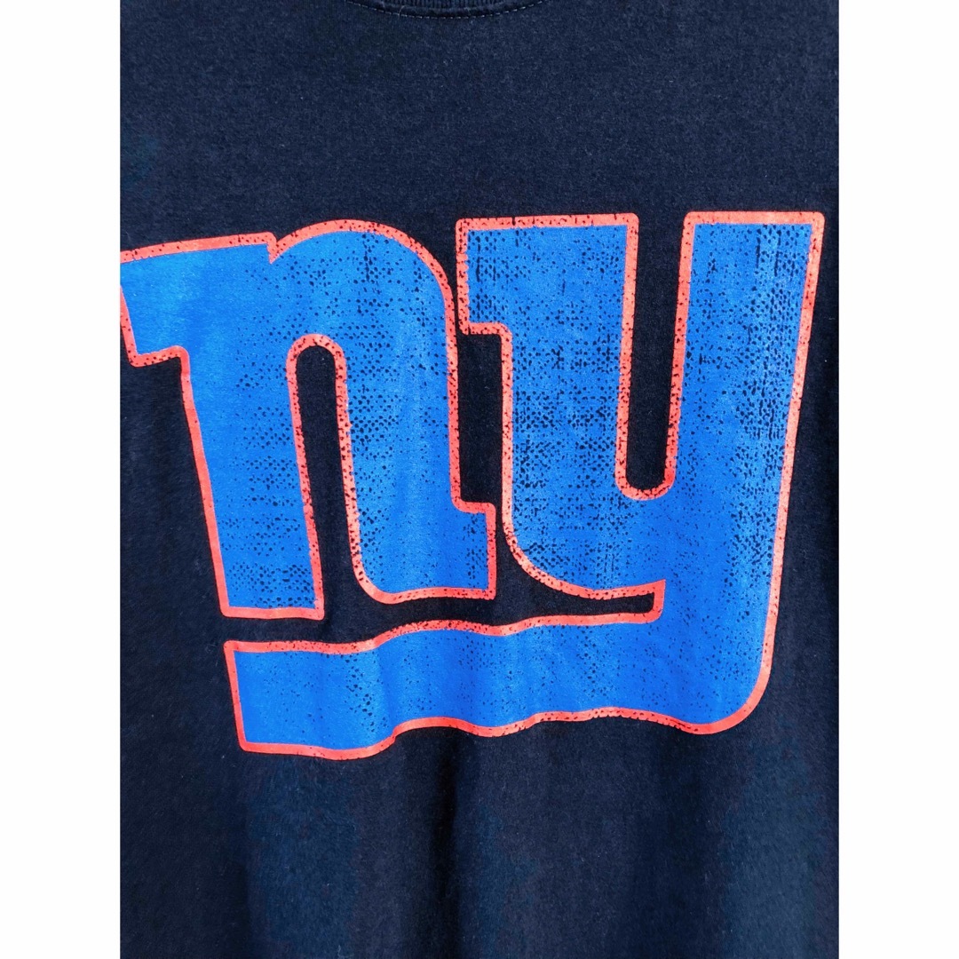 JERZEES(ジャージーズ)のNFL　ニューヨーク・ジャイアンツ　Tシャツ　XL　紺　USA古着 メンズのトップス(Tシャツ/カットソー(半袖/袖なし))の商品写真