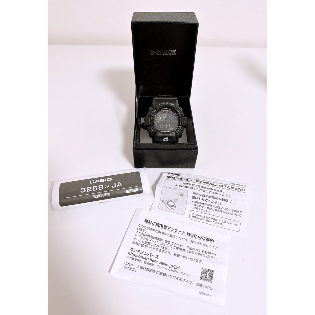 G-SHOCK(ジーショック)のCASIO G-SHOCK 腕時計 電波ソーラー GW-8900A メンズ 黒 メンズの時計(腕時計(デジタル))の商品写真