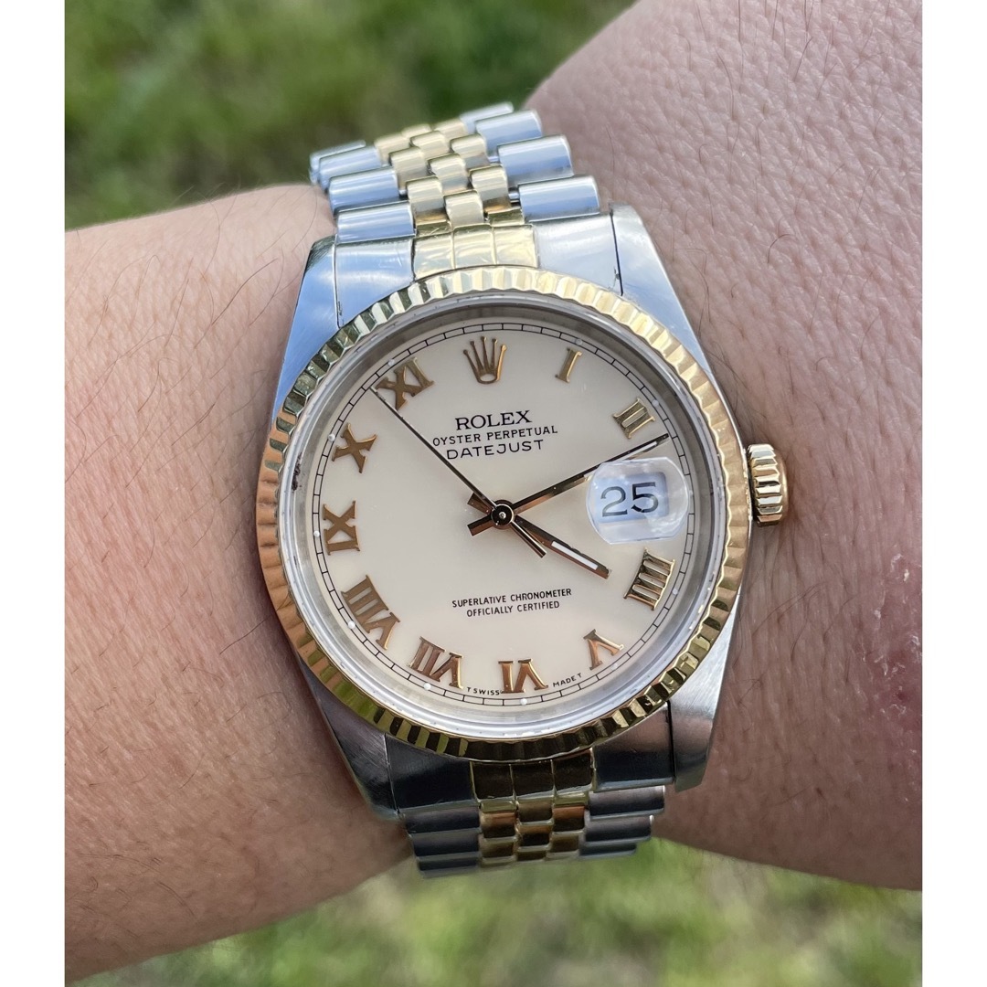 ROLEX(ロレックス)のロレックス　デイトジャスト　16233 グランドセイコー　オメガ　より◎　 メンズの時計(腕時計(アナログ))の商品写真