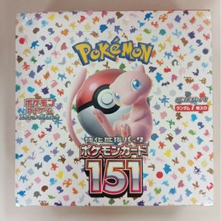 ポケモン(ポケモン)のポケモン　ポケモンカード　151　　　　　　　　　　　新品未開封　シュリンク付き(Box/デッキ/パック)