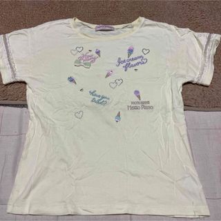 メゾピアノジュニア(mezzo piano junior)のMezzo piano junior メゾピアノ サイズM 子供服150(Tシャツ/カットソー)