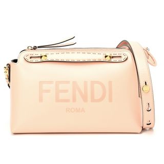 フェンディ / FENDI    バイザウェイ ミディアム / ボストンバッグ   8BL146　レザー　ピンクベージュ 　【中古】 商品番号 S-155368(ショルダーバッグ)