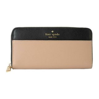 ケイトスペードニューヨーク(kate spade new york)の新品 ケイトスペード kate spade 長財布 カラーブロック ラージ コンチネンタル ウォレット トーステッドヘーゼルナッツマルチ(財布)