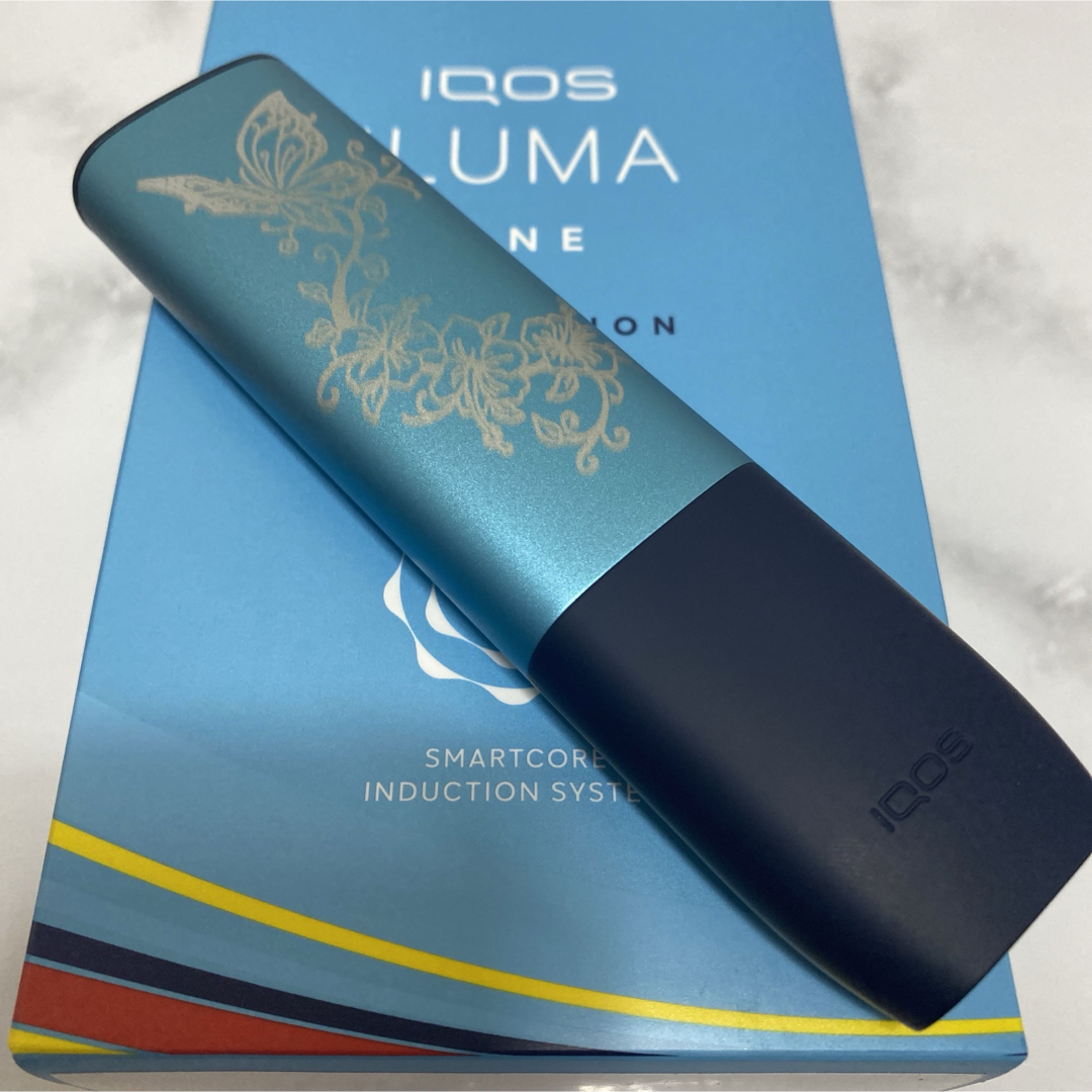 IQOS(アイコス)のiQOS ILUMA ONE アイコス イルマ ワン 加工 アゲハ蝶 WEモデル メンズのファッション小物(タバコグッズ)の商品写真