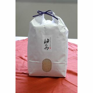 🌸🌸🌸無肥料・無農薬「神の力」（こしひかり白米5kg）(米/穀物)