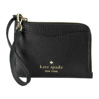 ケイトスペードニューヨーク(kate spade new york)の新品 ケイトスペード kate spade カードケース スモール カード ホルダー リスレット ブラック(名刺入れ/定期入れ)