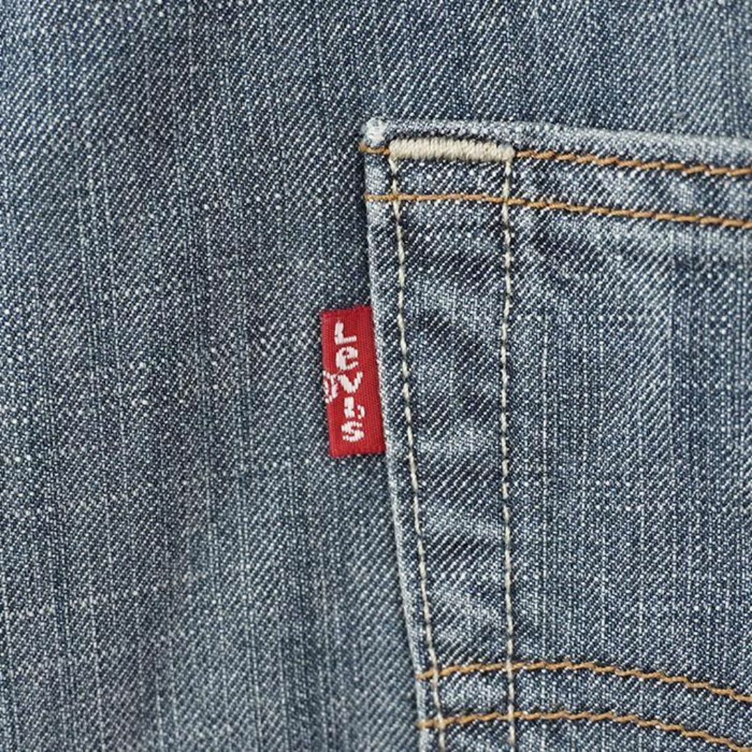 Levi's(リーバイス)のリーバイス569 Levis W33 ブルーデニム 青 ヒゲあり 8860 メンズのパンツ(デニム/ジーンズ)の商品写真