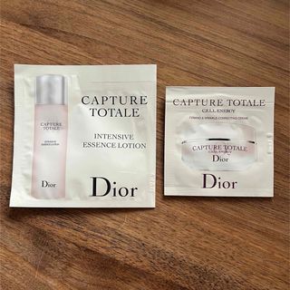 ディオール(Dior)のDIOR カプチュール 試供品2個(フェイスクリーム)