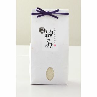 🌸🌸🌸無肥料・無農薬「神の力」（こしひかり白米1kg）(米/穀物)