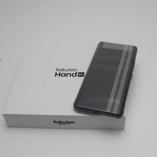 アンドロイド(ANDROID)の新品 SIMフリー Rakuten Hand 5G ブラック M111(スマートフォン本体)